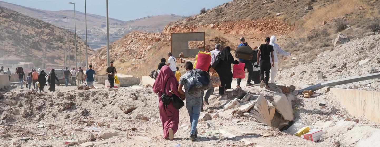 Liban la crise humanitaire s aggrave à un rythme alarmant selon l