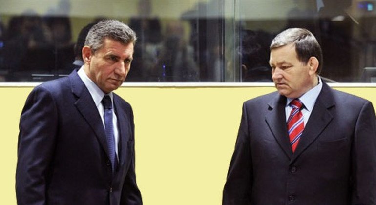 UN war crimes tribunal overturns convictions of two former Croatian generals
