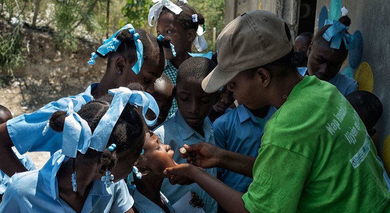 INTERVIEW: UN health official discusses unprecedented vaccination campaign to tackle cholera in Haiti