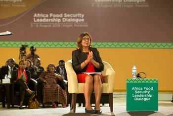 La Directrice générale adjointe de la FAO, Maria Helena Semedo, souligne l'importance de renforcer la résilience face au changement climatique en Afrique.