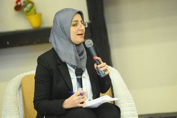 السيدة هبة زيان، مديرة برامج هيئة الأمم المتحدة للمرأة في قطاع غزة 