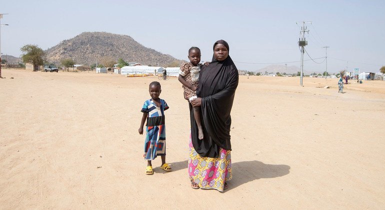 Fati Yahaya a 24 ans et vient du village de Koghum, dans le nord-est du Nigéria. Elle vit maintenant dans le camp de réfugiés de Minawao au Cameroun. (4 février 2019)