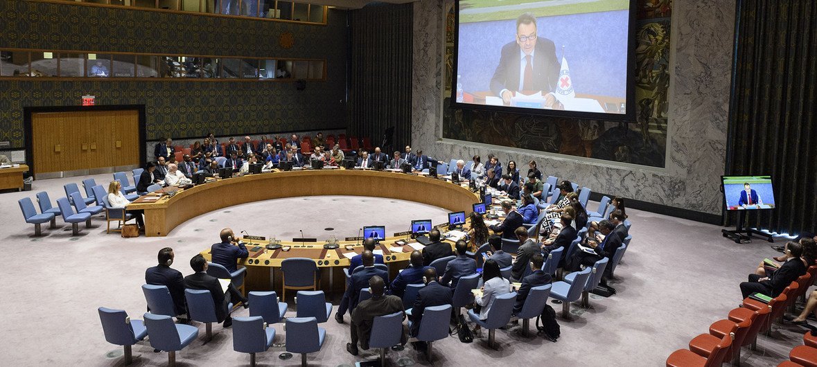 Совет Безопасности ООН провел брифинг, посвященный семидесятой годовщине принятия Женевских конвенций