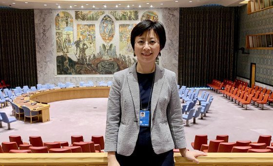 联合国妇女署前财务官杨臻黛博士。