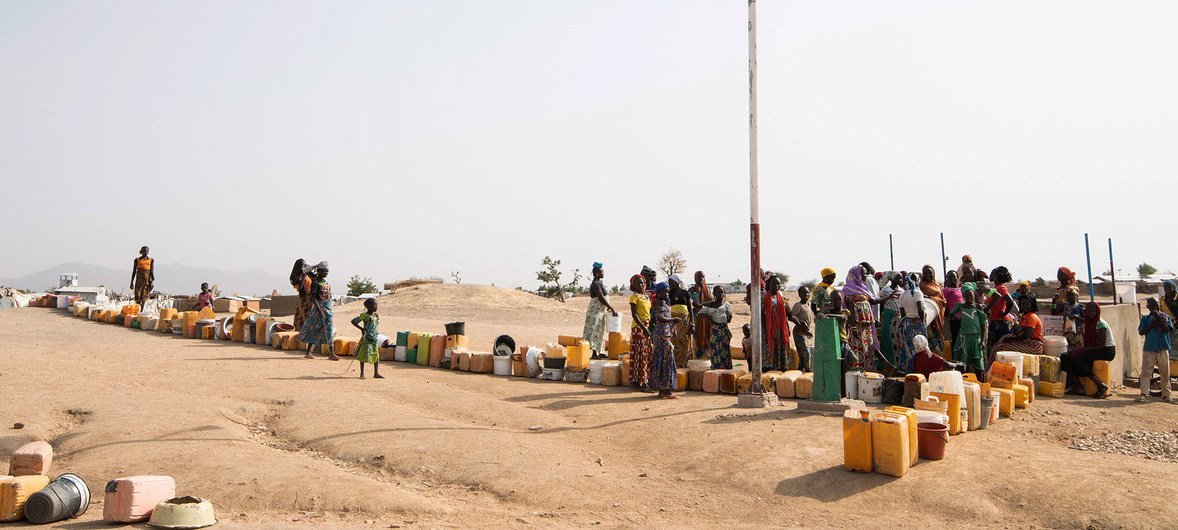 El campo de refugiados de Minawao en Camerún. (Febrero 2019).