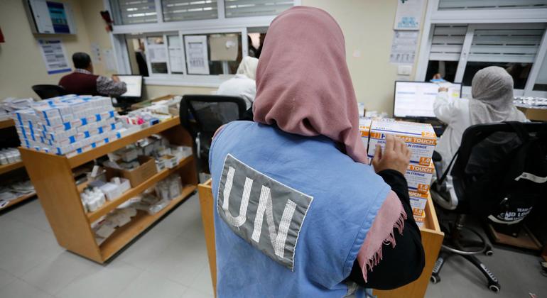 UNRWA teams continue to provide medical care in eight operational health centres and shelters in Gaza.