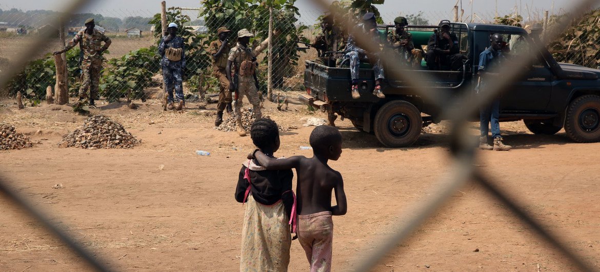 Au Soudan du Sud, la MINUSS a établi une base à Yei pour protéger les habitants de la violence.