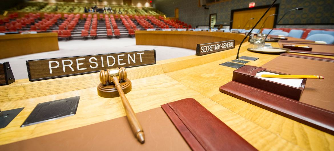 Muchos de los mandatos de la ONU están acordados en el Consejo de Seguridad en la sede de la ONU en Nueva York. Muchos de los mandatos de la ONU están acordados en el Consejo de Seguridad en la sede de la ONU en Nueva York.