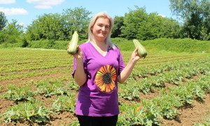 FAO Food Hero Irina Vasilyeva.  