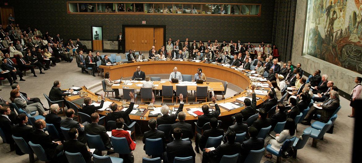 The Security Council unanimously passed resolution 1701 in 2006. (file)