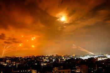 Missile strikes continue through the night in Gaza