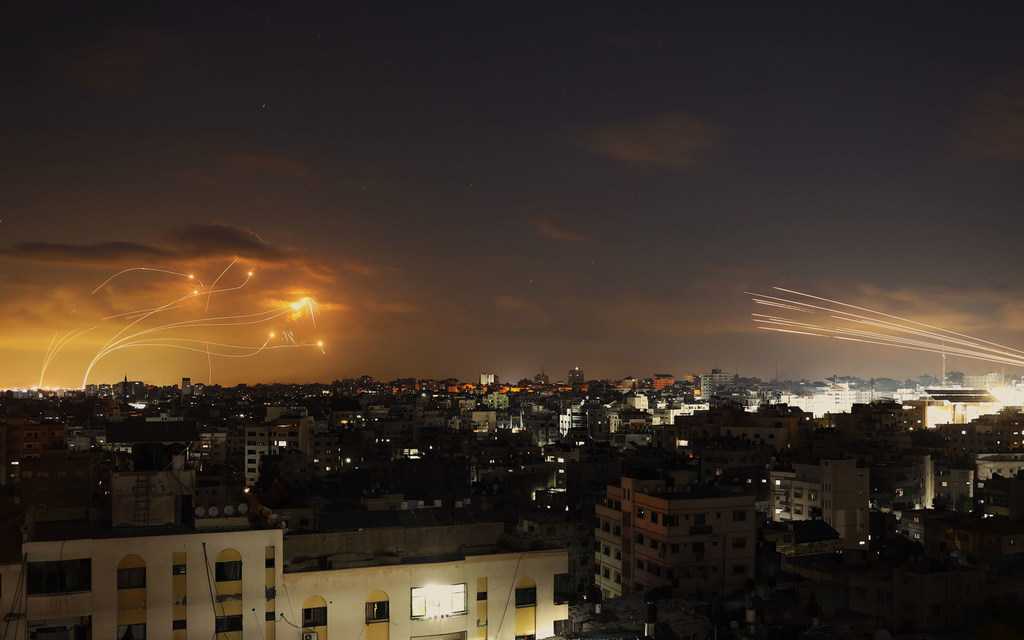 Missile strikes on Gaza are continuing. (file) 