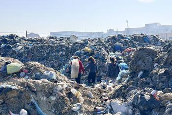 The accumulation of waste in Gaza is posing significant health threats.