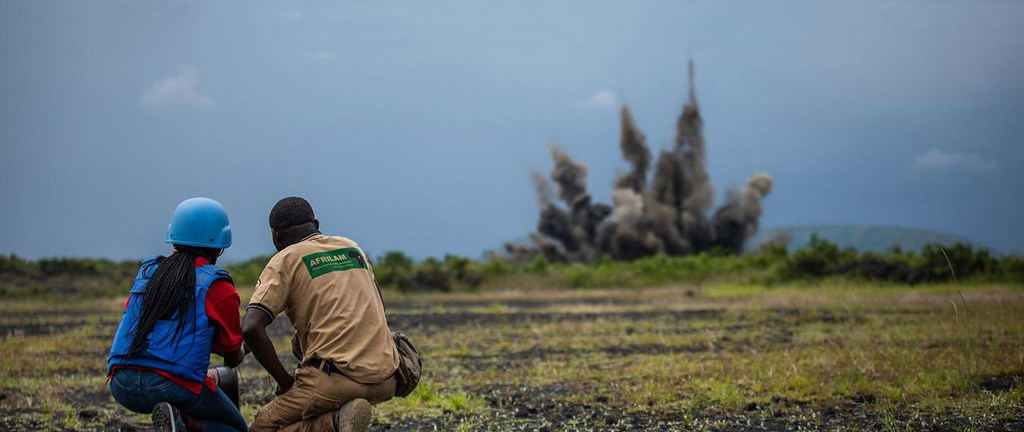 إزالة الألغام في جمهورية الكونغو الديمقراطية