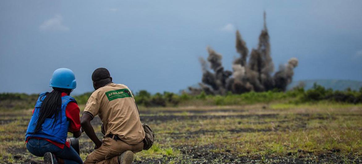 Ação contra minas na República Democrática do Congo