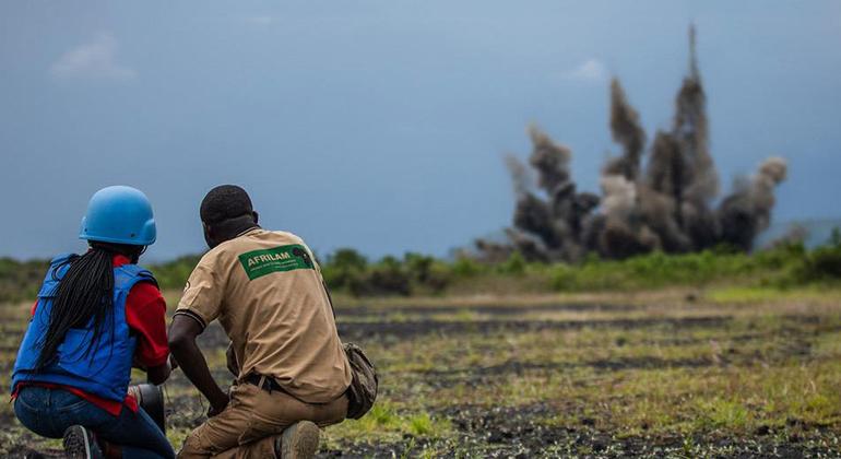 الأمم المتحدة: الاستثمار في إزالة الألغام استثمار في السلام وحياة ملايين المتضررين