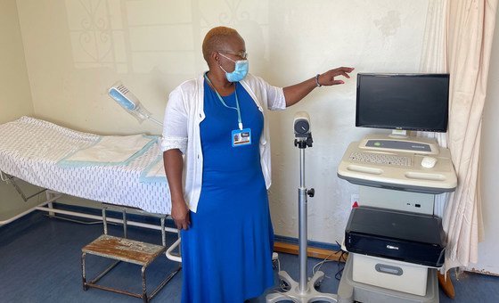 Dr. Nomonde Ndyalvan began working at the Sinawe Centre in 2002.