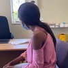 20-year-old Lerato, not her real name, was raped  in South Africa after being dragged into a car by two men.