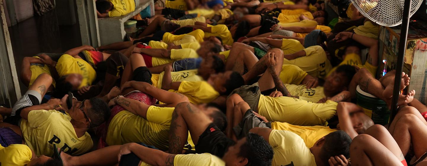 Detention facilities in the Philippines are amongst the most crowded in the world.