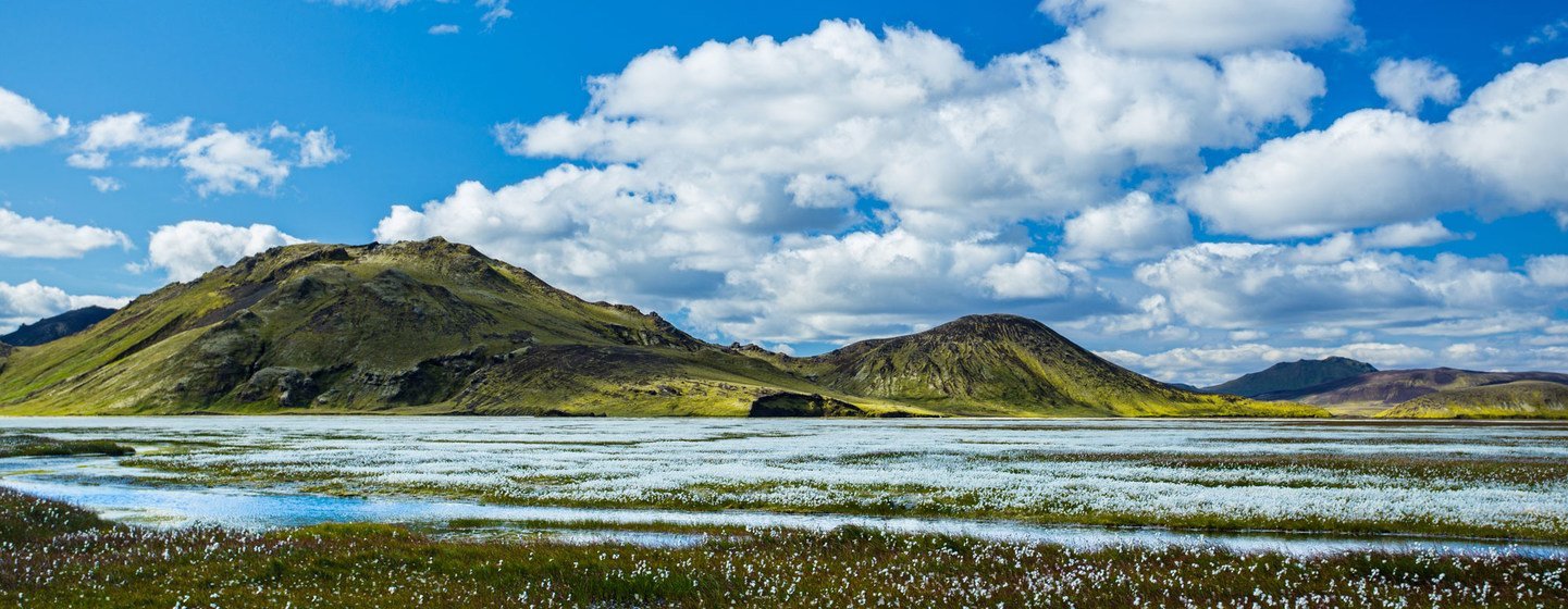 À Landmannalaugar, en Islande (photo), l'air pur est important pour la santé et la vie quotidienne des gens.