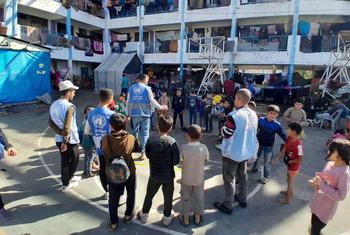Alrededor de 720.000 desplazados internos han recibido apoyo psicosocial en Gaza.