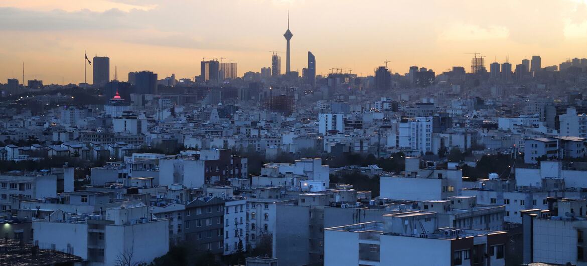 Tehran, Iran's capital city.
