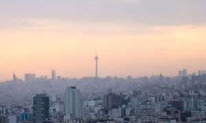 Teherán antes de que comenzase la guerra.
