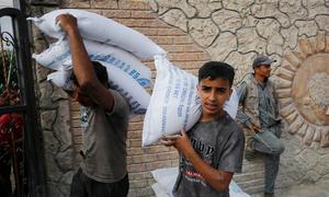 UNRWA works every day to provide critical services across the Gaza Strip, including flour distribution to support the Gazan population.