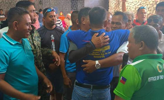 Tears and embraces as murderous 30-year family feud comes to an end in the Philippines