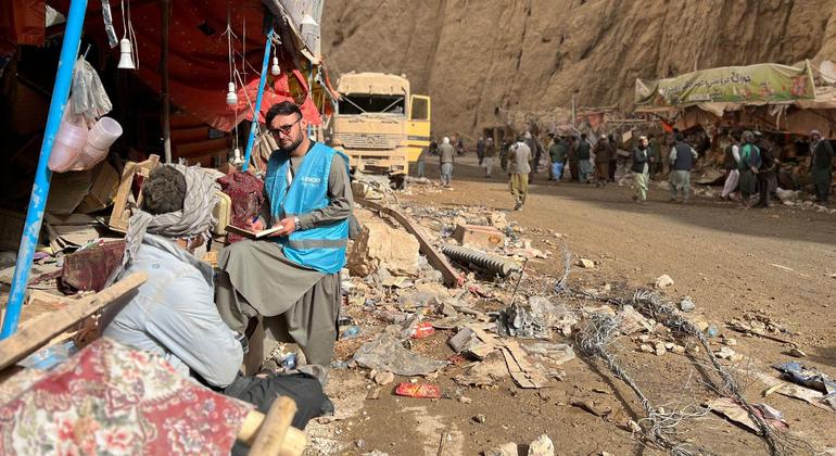 UNICEF asiste a las familias afectadas por el terremoto que sacudió al norte de Afganistán.