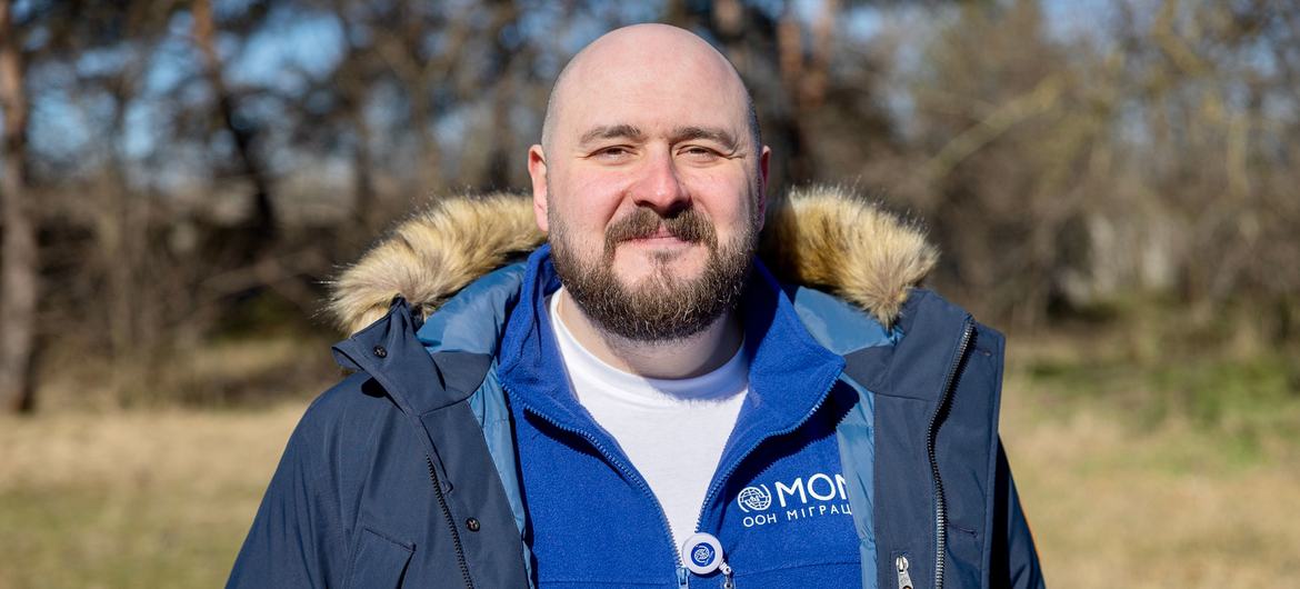 Yuri Rudenko, National Programme Officer for IOM Ukraine