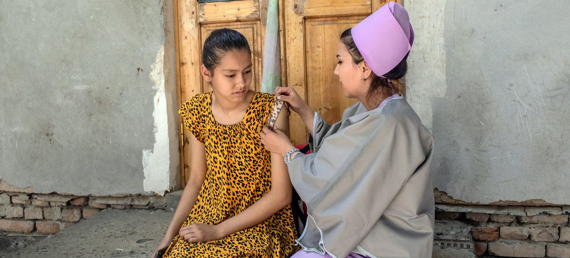 Programa de vacunación contra el VPH en Uzbekistán