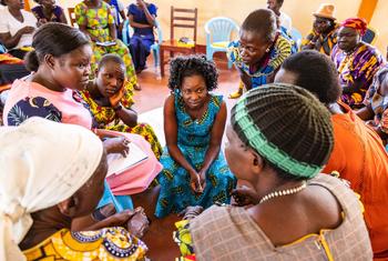 The UN Mission in South Sudan (UNMISS) hosts a workshop on key peace and security issues for Yei women and youth. (file) The UN Mission in South Sudan (UNMISS) hosts a workshop on key peace and security issues for Yei women and youth. (file)