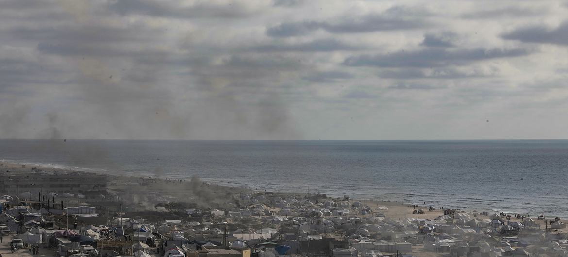 Imagen aérea de la destrucción de Gaza
