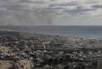 Imagen aérea de la destrucción de Gaza