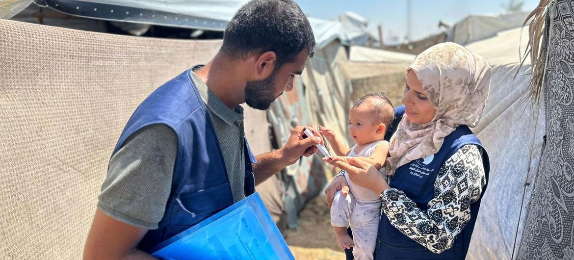 Le personnel de l’UNRWA continue de soutenir la population de la bande de Gaza.
