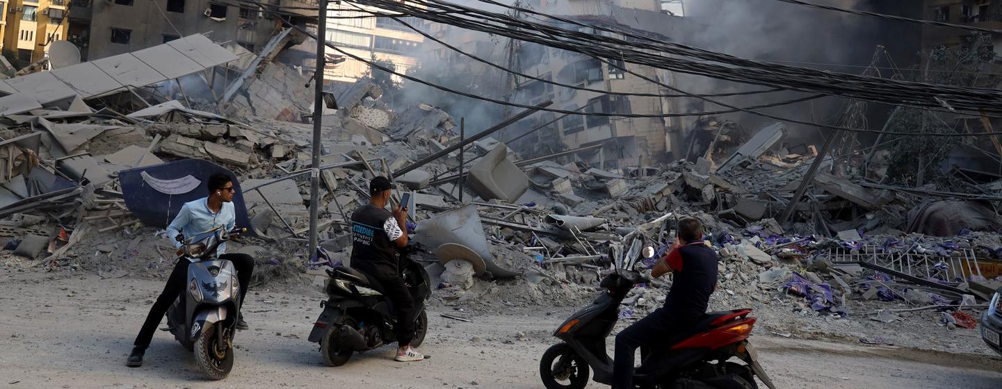 Au Liban, des quartiers entiers ont été réduits en ruines, laissant des familles déplacées et vulnérables.