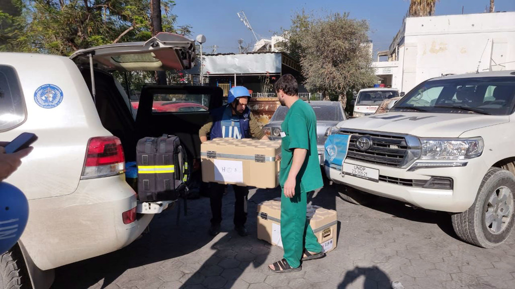 Les agences humanitaires de l'ONU ont livré des fournitures aux hôpitaux de Gaza (photo d'archives).