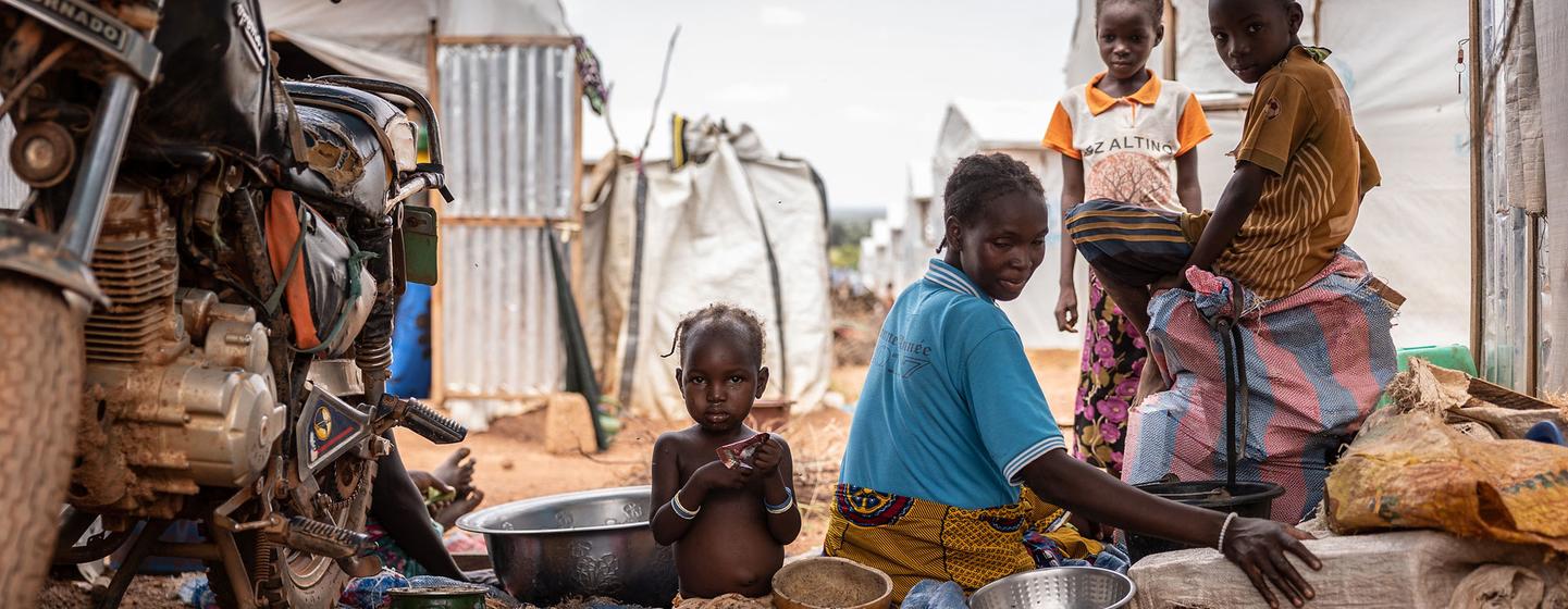 Les enfants de moins de cinq ans font partie des personnes les plus affectées par le conflit au Burkina Faso.