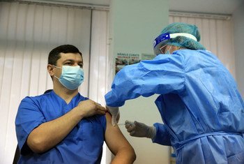 Moldavia fue el primer país europeo en recibir vacunas COVID19 a través de COVAX.