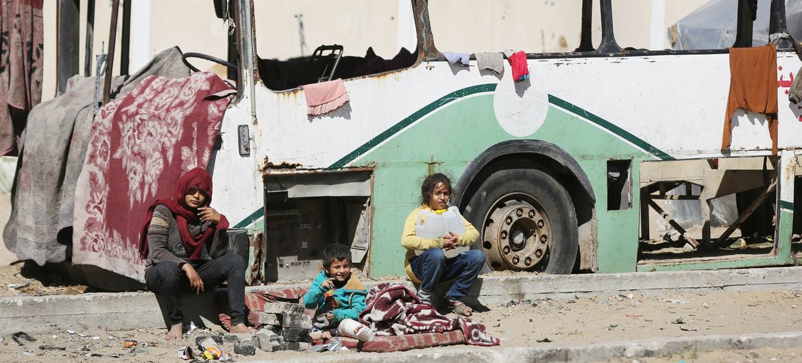加沙北部每 6 名两岁以下儿童中就有一名处于急性营养不良状态。