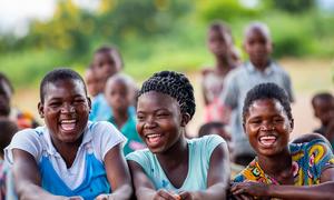 Members of the Mulanje Teen Club enjoy a debate around some of the challenges facing youth in Malawi.