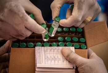 Mali pone en marcha su programa de vacunación contra el COVID-19 en Bamako con 396.000 dosis de vacunas suministradas en el marco del mecanismo COVAX.