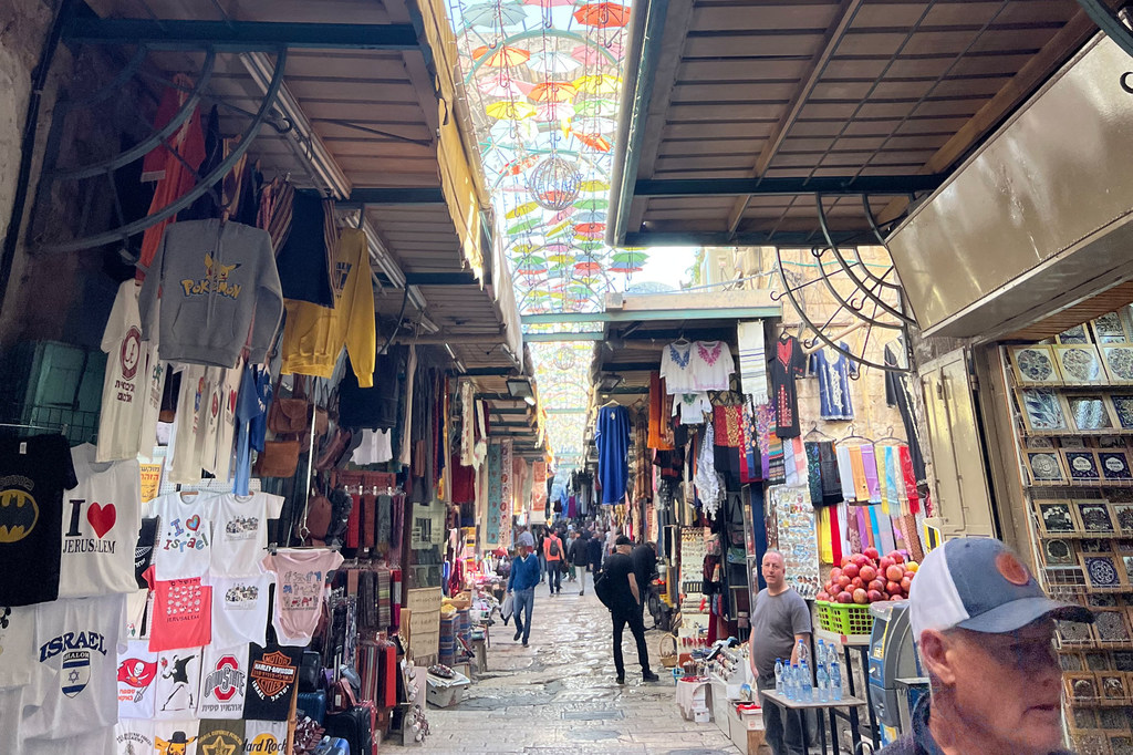 Un marché à Jérusalem.