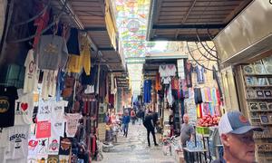 A market in Jerusalem.