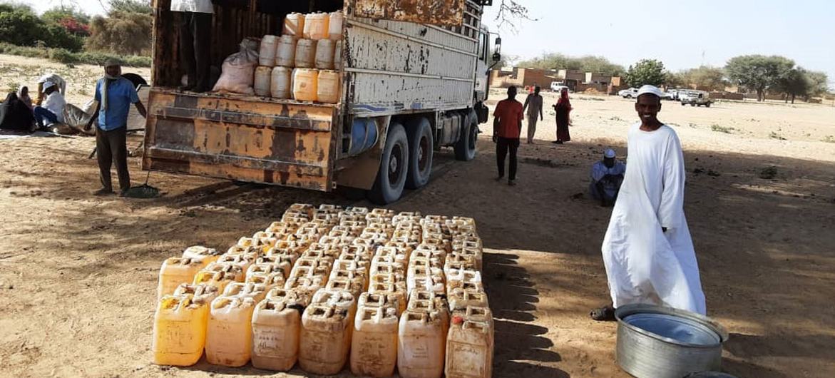 联合国与合作伙伴正在向苏丹西达尔富尔州提供紧急粮食和营养援助。