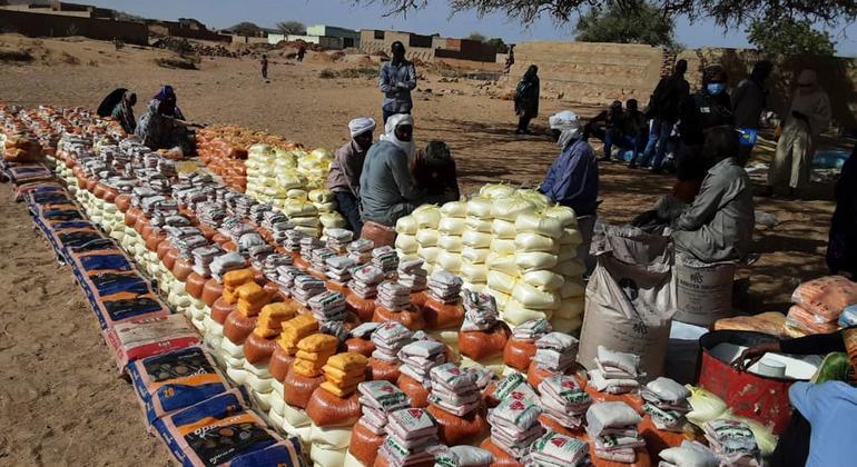 El PMA distribuye alimentos en Darfur