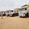 16 شاحنة محملة بالإمدادات تعبر الحدود من الطينة في تشاد إلى شمال دارفور.