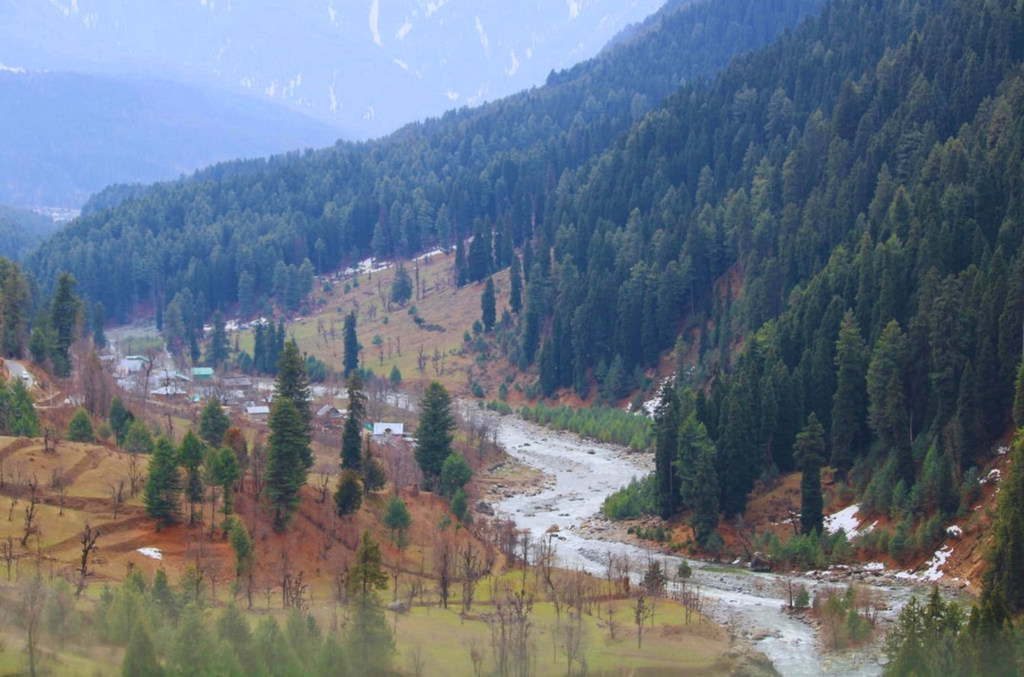 Pahalgam, au Jammu-et-Cachemire.