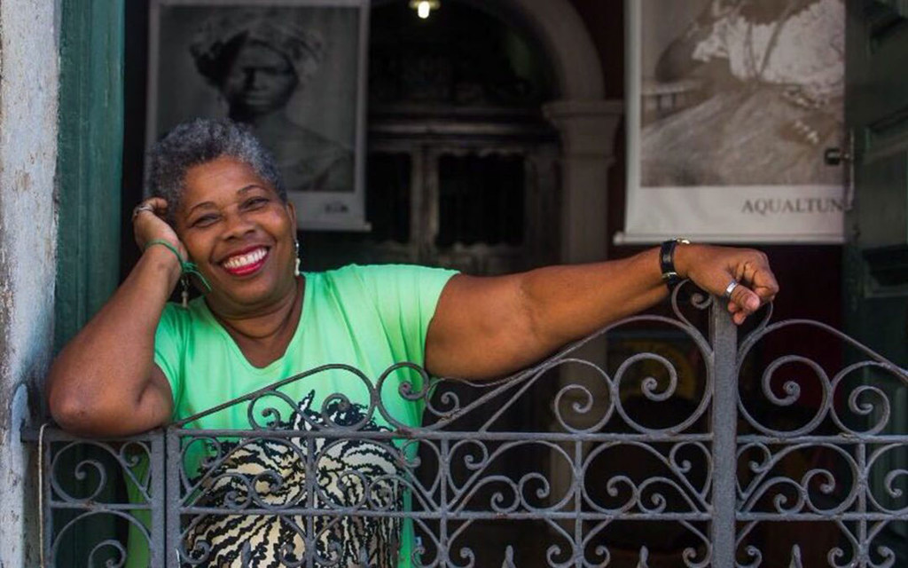 Activist Valdecir Nascimento.